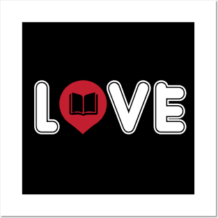 Book Love Gift Design Posters and Art